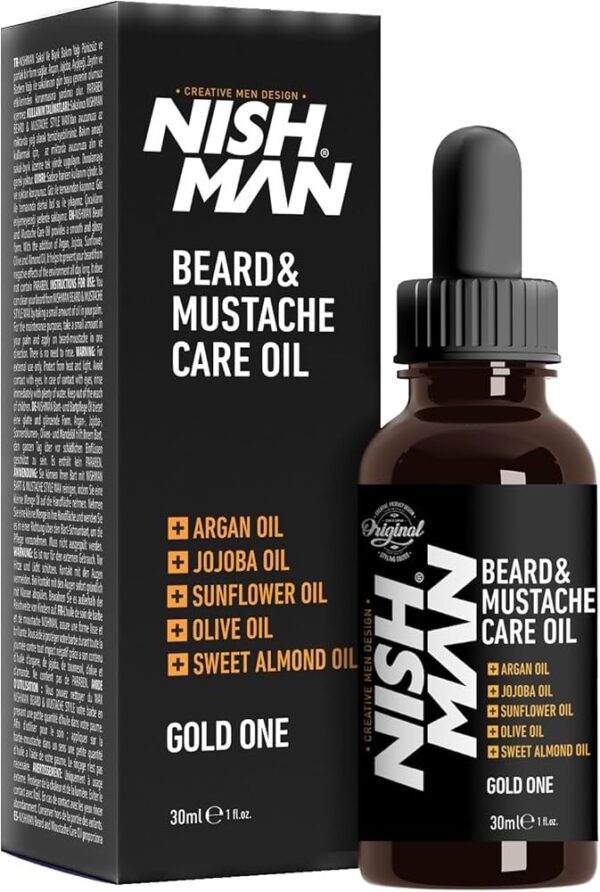 ACEITE BARBA GOLD ONE 30 ml - Nishman