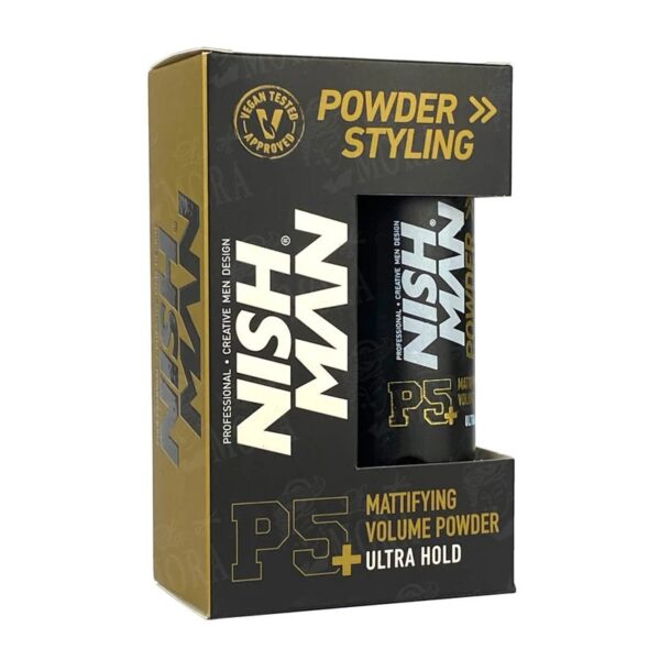 POLVO VOLUMINIZADOR P5+ EXTRA FUERTE 20 G - Nishman